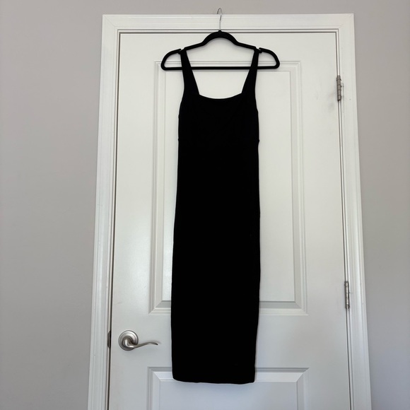 Good American Women’s Black Modern Scuba Tank Maxi Dress - Picture 2 of 8